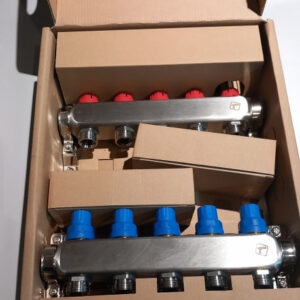 5 koros rozsdamentes atfolyasmeros osztogyujto