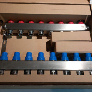 8 koros rozsdamentes atfolyasmeros osztogyujto