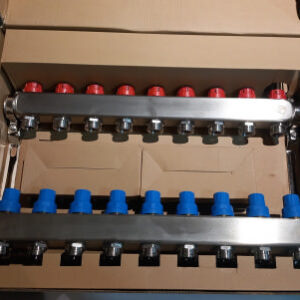 9 koros rozsdamentes atfolyasmeros osztogyujto